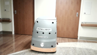 Intellibot 1650 Backs Up to Get Water